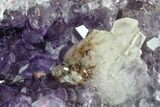 Purple Amethyst Geode - Uruguay #87418-4